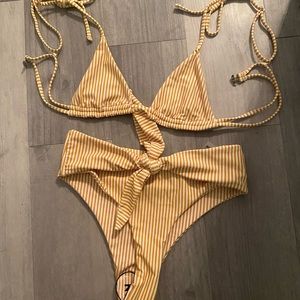 Shein High Wasted Bikini Set